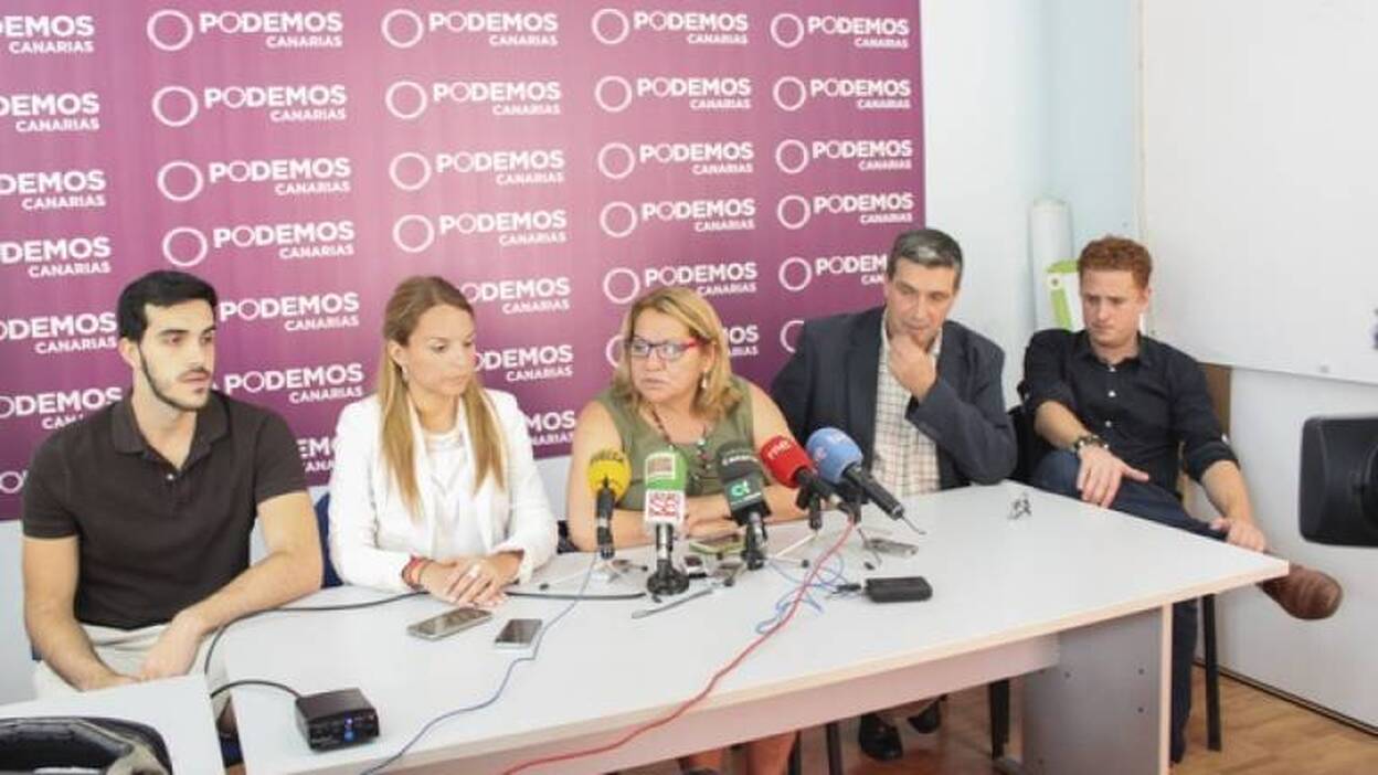 Podemos también descarta en Canarias una confluencia con IU