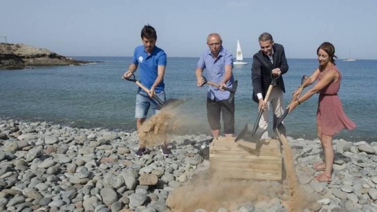La playa de Anfi Tauro arranca con una inversión de seis millones de euros