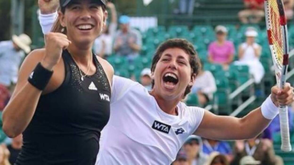 Garbiñe Muguruza y Carla Suárez, entre las diez primeras del ránking mundial