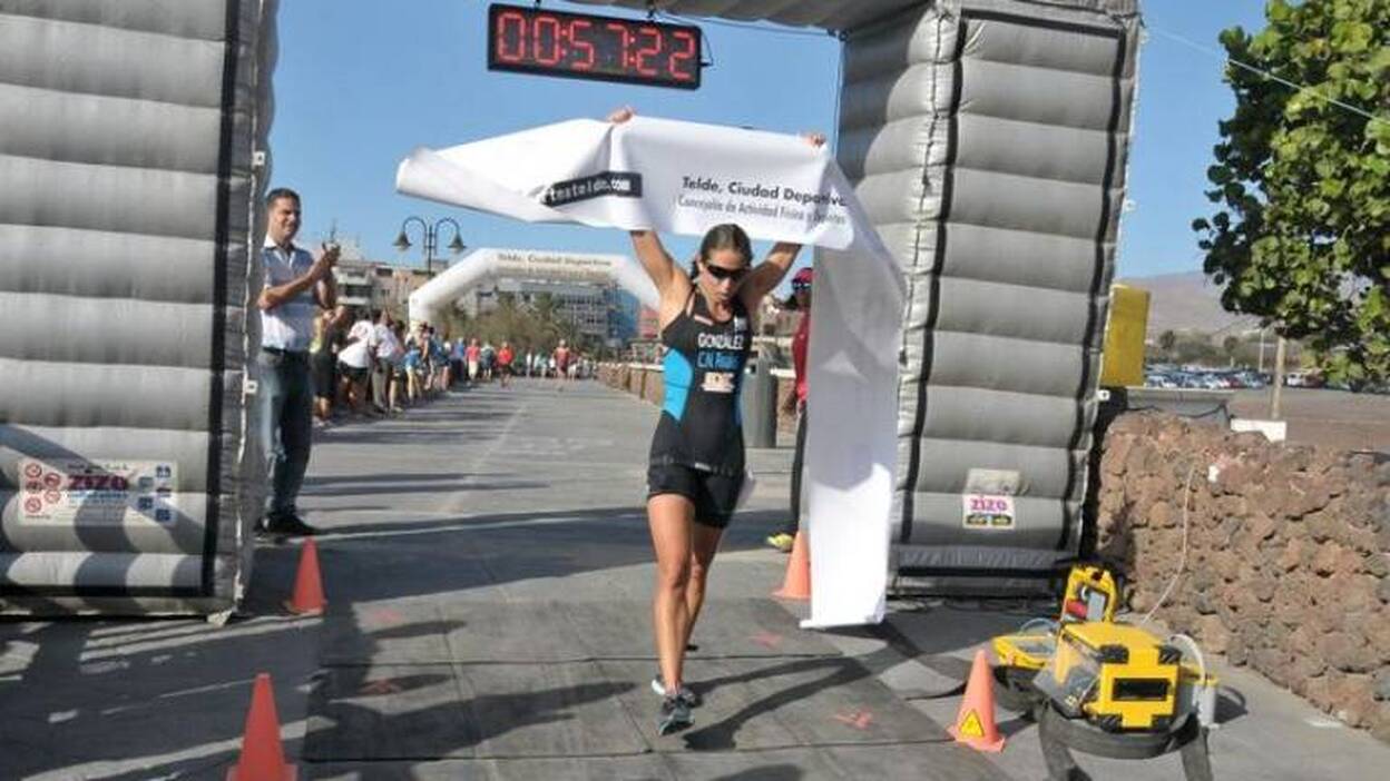 El gallego Uxio Abuin y la tinerfeña Delioma González ganan en Telde