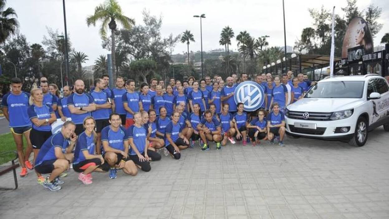 Volkswagen Training Night en el parque Romano