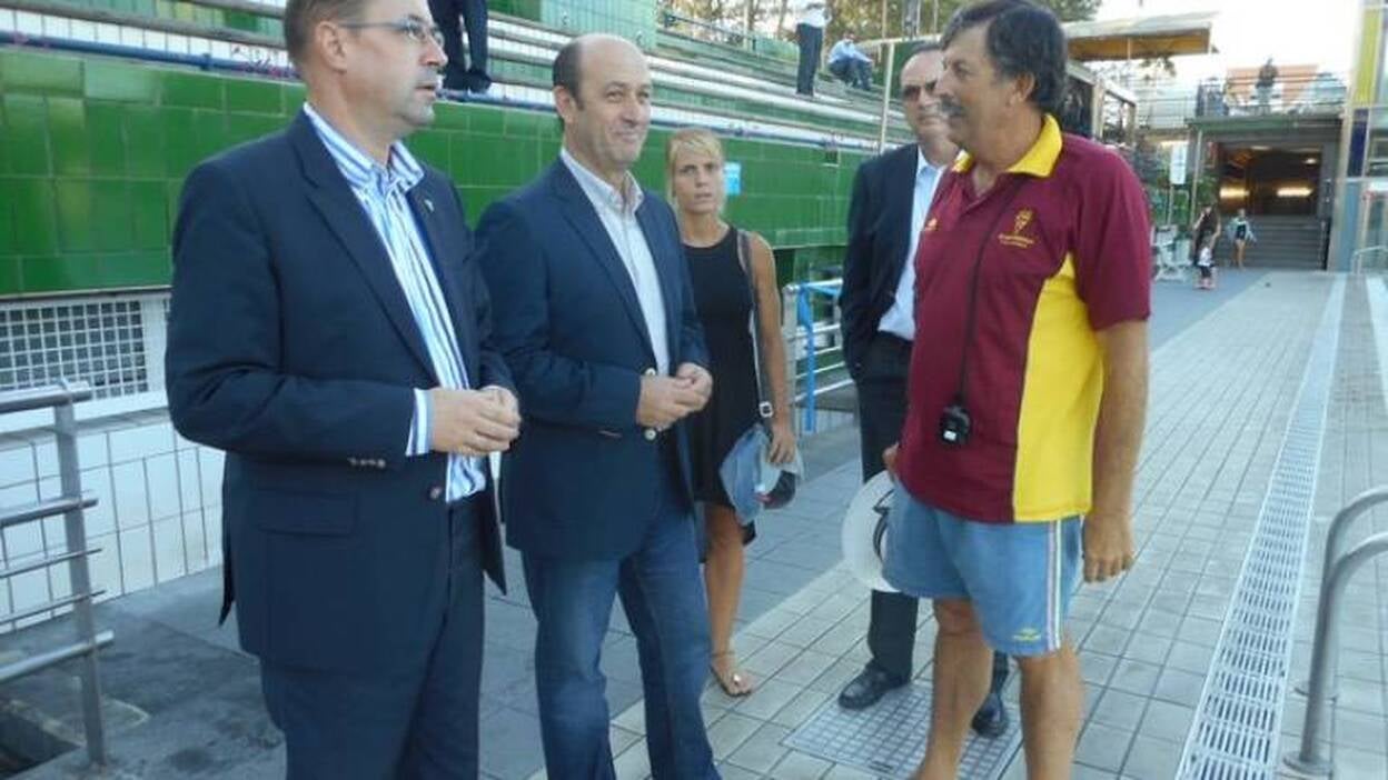 El director general de deportes visita el Metropole