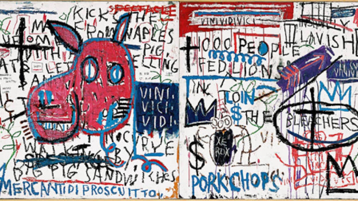 Basquiat, un rey negro en Bilbao