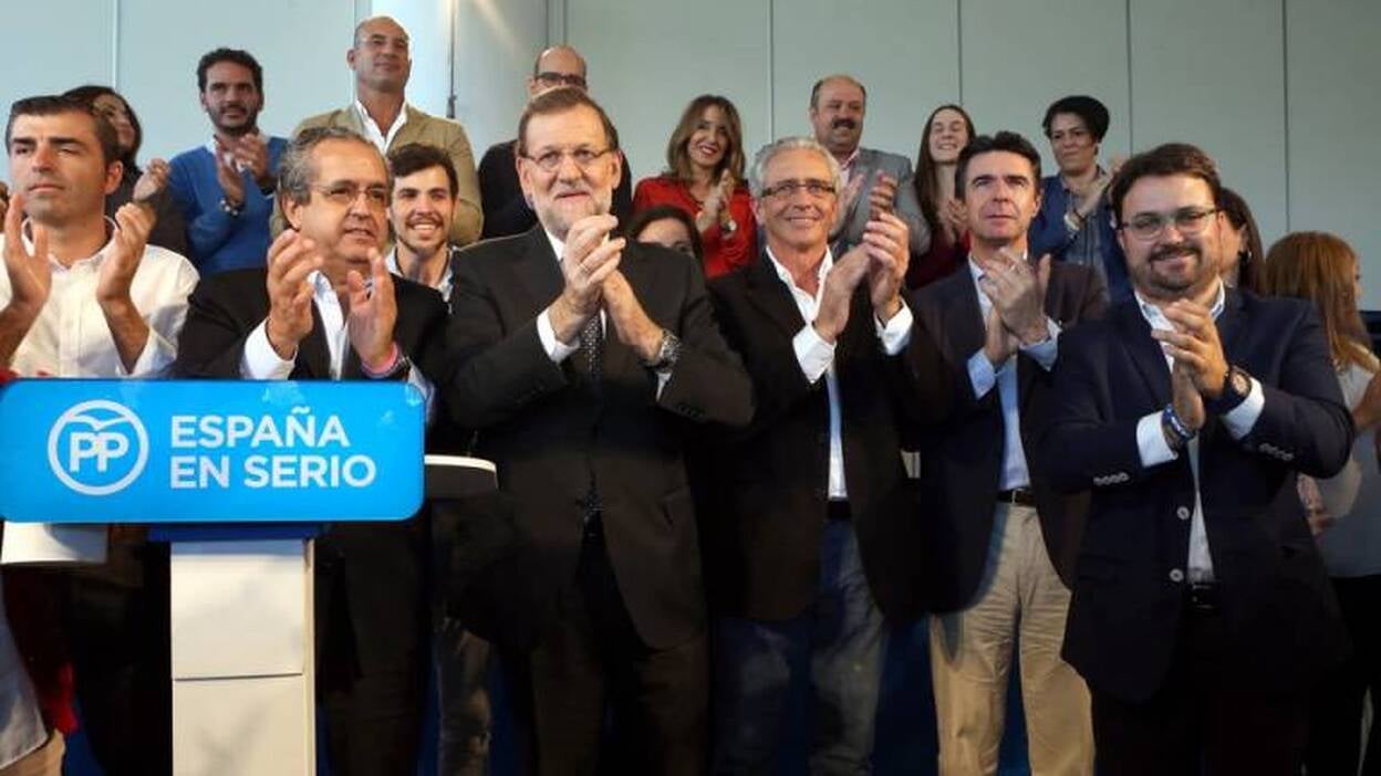 Rajoy participa en un mitin del PP en Tenerife