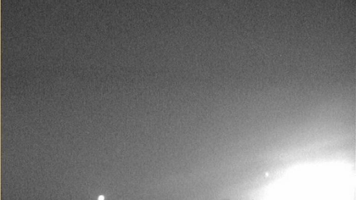 Una bola de fuego cruza el centro y este de la Península