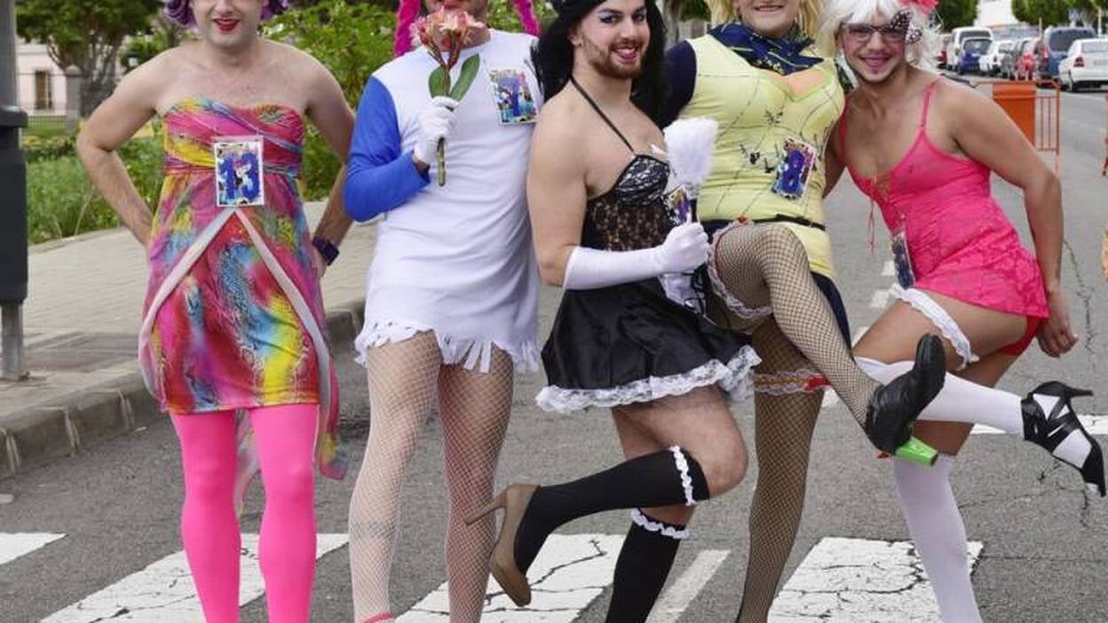 En Telde las carreras son en tacones