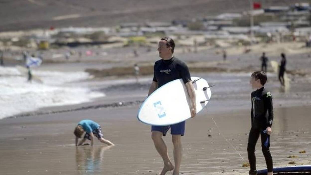 David Cameron repetirá esta Semana Santa vacaciones en Lanzarote
