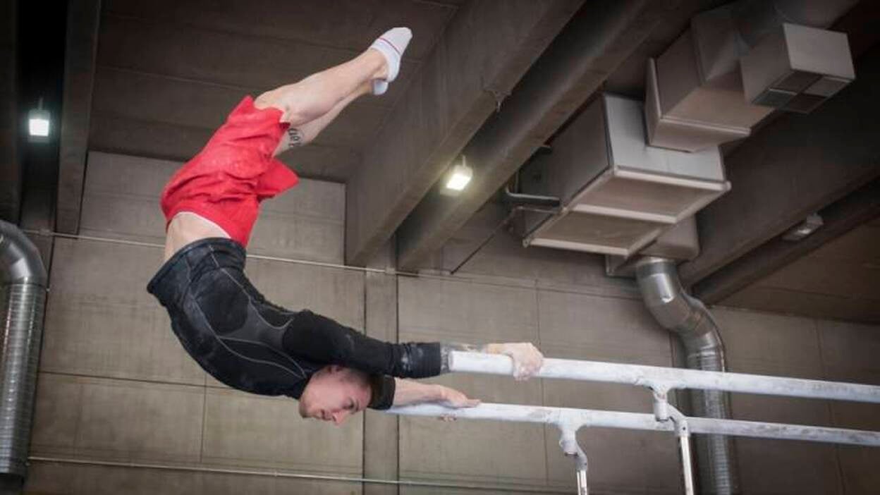 La selección masculina de gimnasia artística se prepara para Río de Janeiro