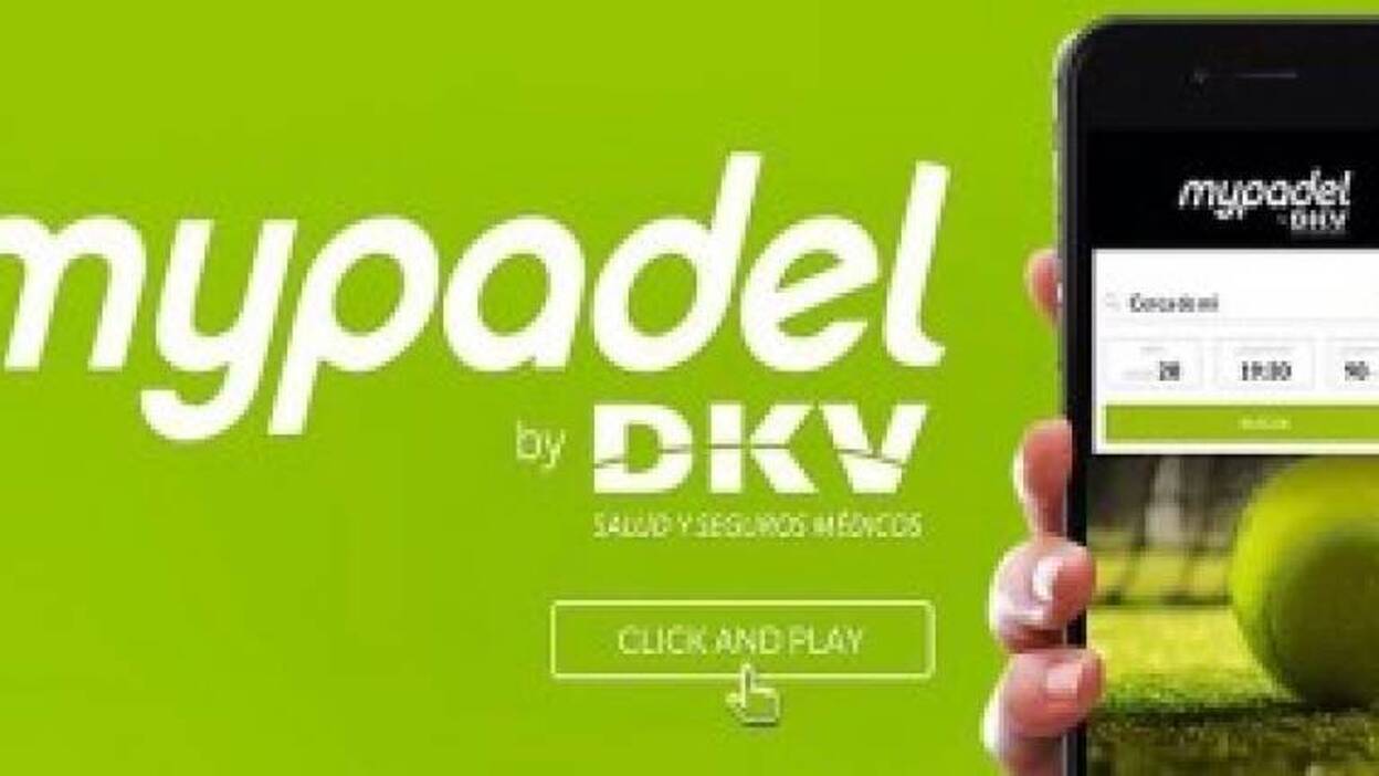 Una aplicación permitirá reservar pista en más de 500 clubes