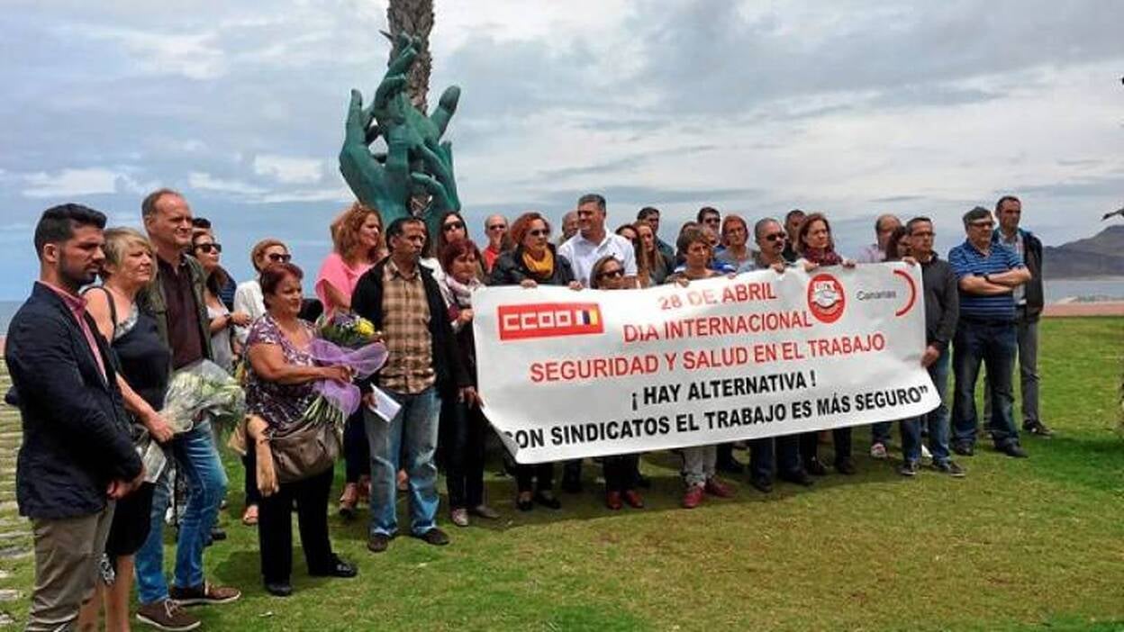 Los empleados del parquin de San Bernardo, en la calle