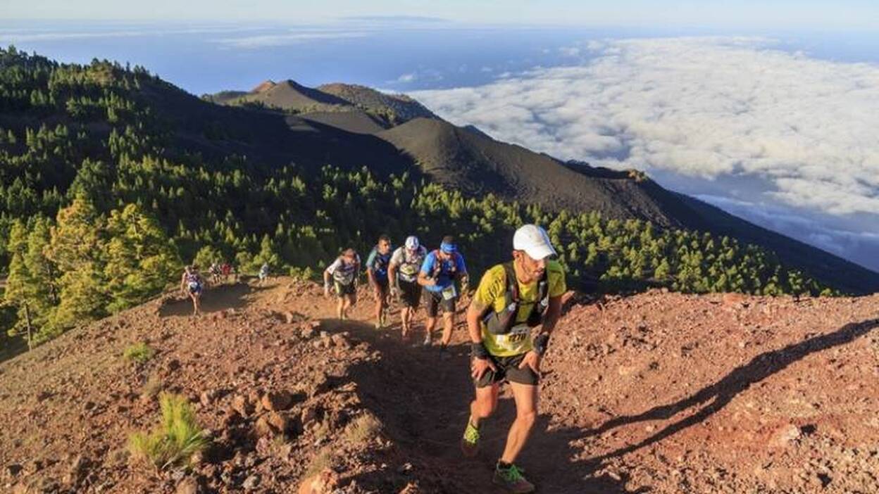 Una ultra que exporta la belleza de La Palma