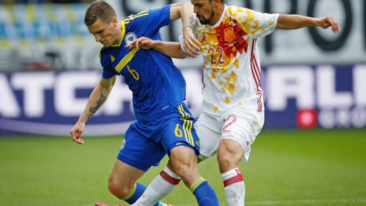 Primer ensayo positivo con vistas a la Eurocopa