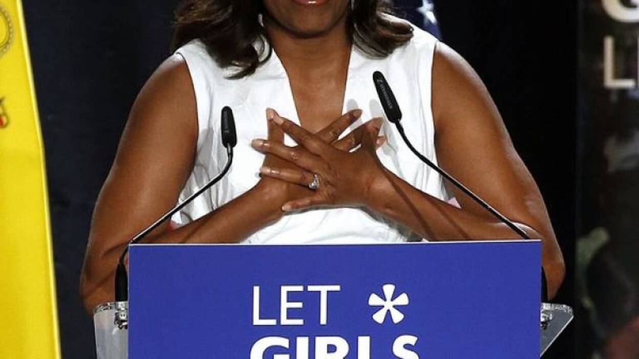 Michelle Obama apela a un cambio cultural para acabar con la desigualdad