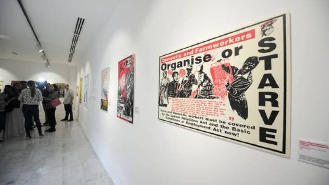 Activismo creativo contra el Apartheid