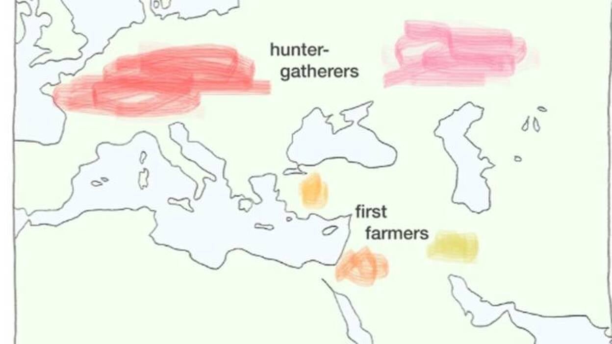 Los primeros agricultores del mundo surgieron de tres poblaciones