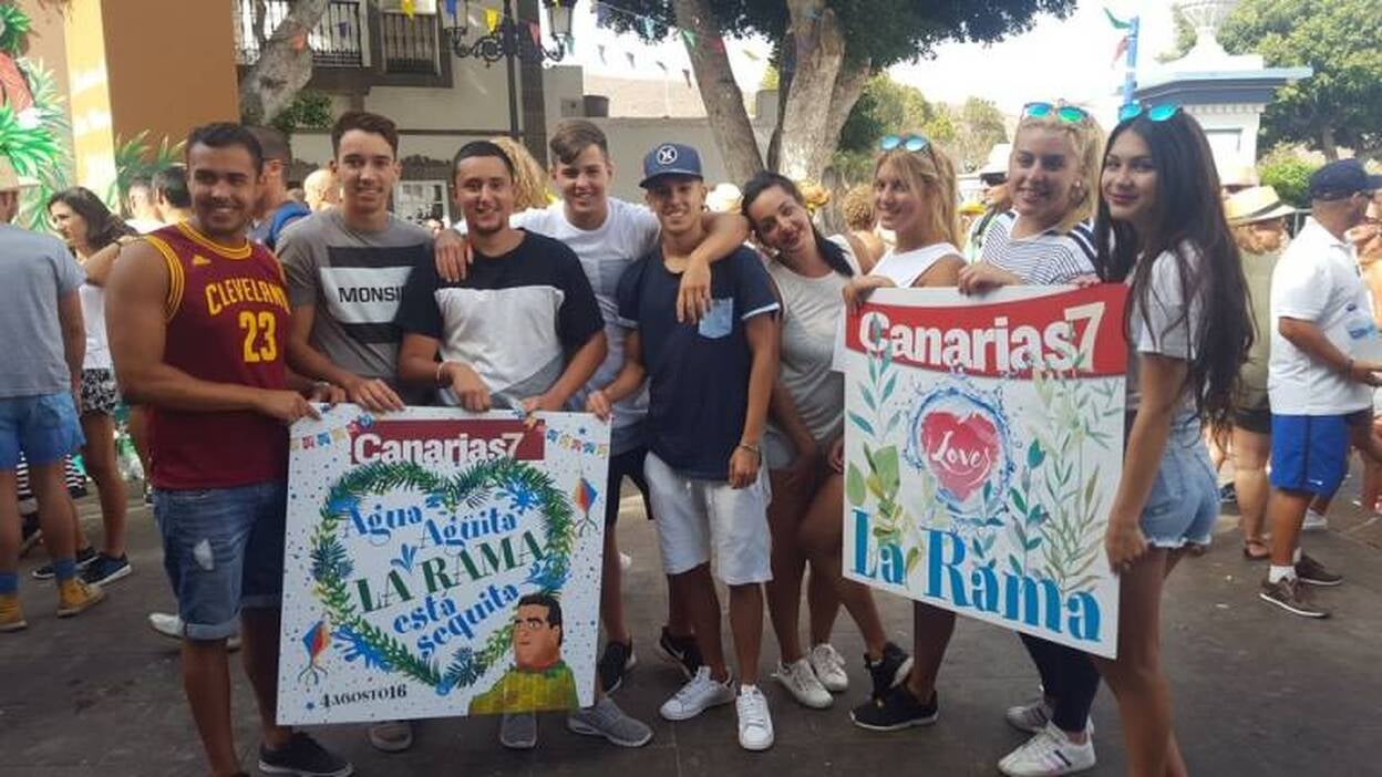 El photocall de CANARIAS7 llega a La Rama