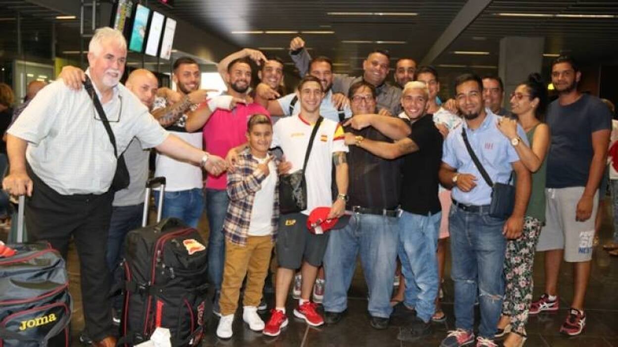 Samuel Carmona ya está en casa