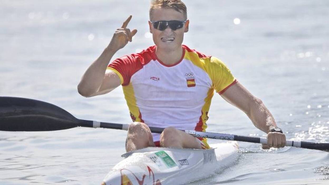 Marcus Cooper firma el tercer oro del piragüismo sprint español