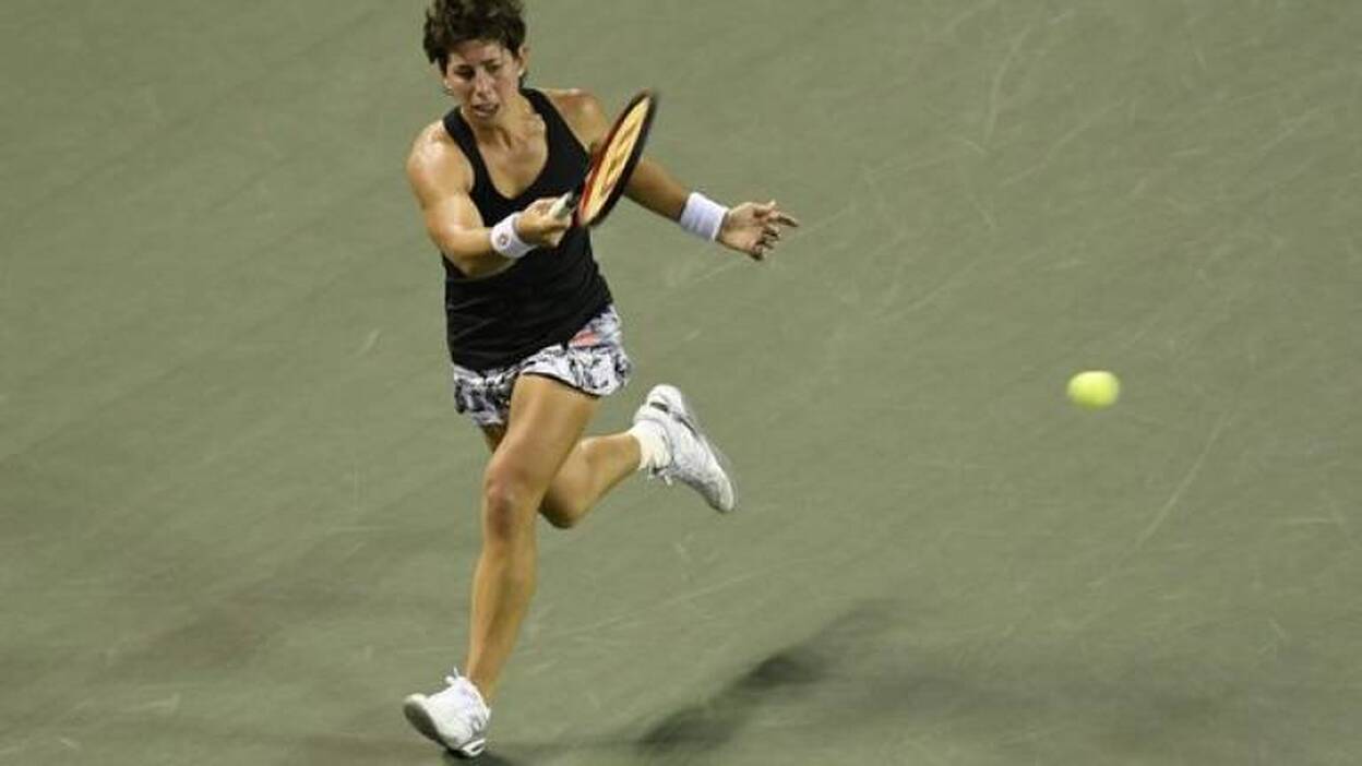 Wozniacki elimina a Carla Suárez