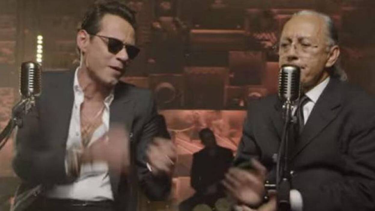 Marc Anthony y su padre presentan su primer tema juntos