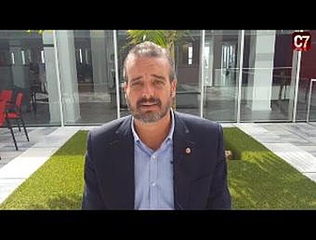 Rafael Robaina, candidato a rector