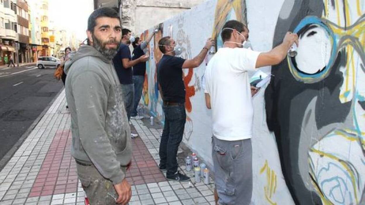 Sabotaje al montaje, un artista consagrado en la calle
