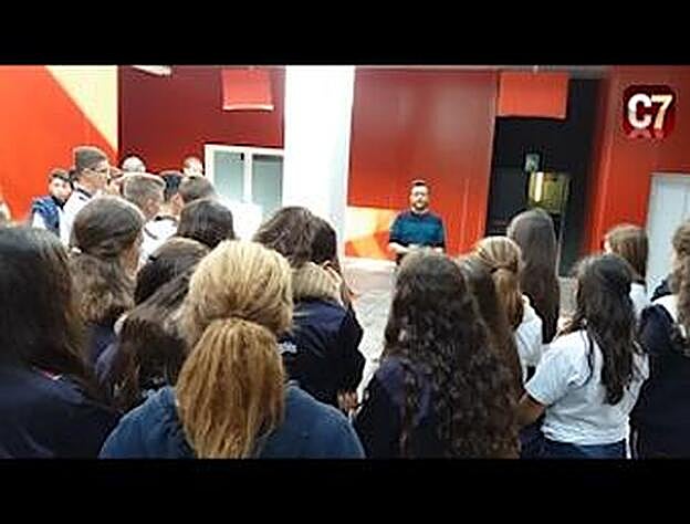 Visita del Colegio Hispano-Inglés a CANARIAS7