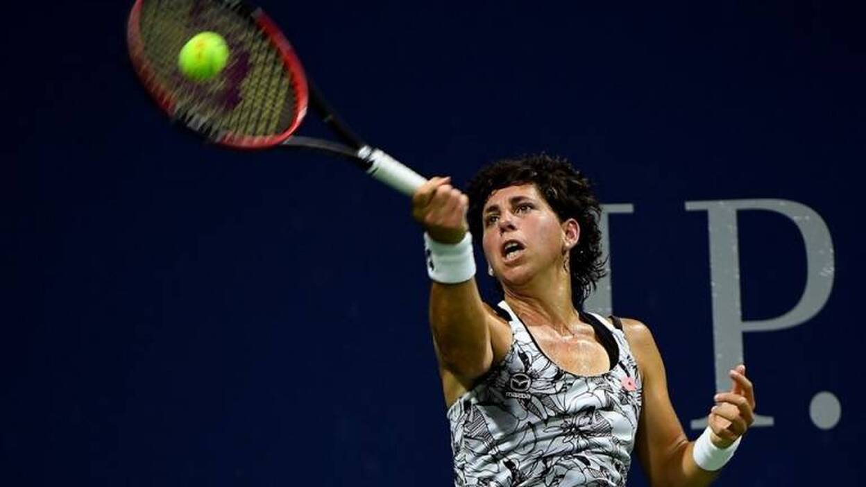 Carla Suárez cumple en su debut ante la eslovaca Cepelova