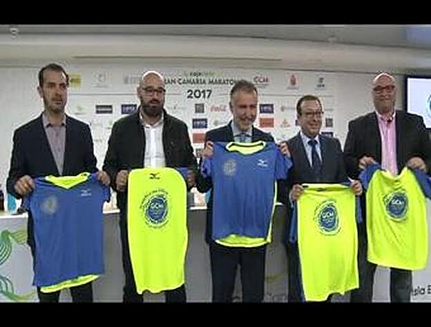 Presentación del Cajasiete GC Maratón