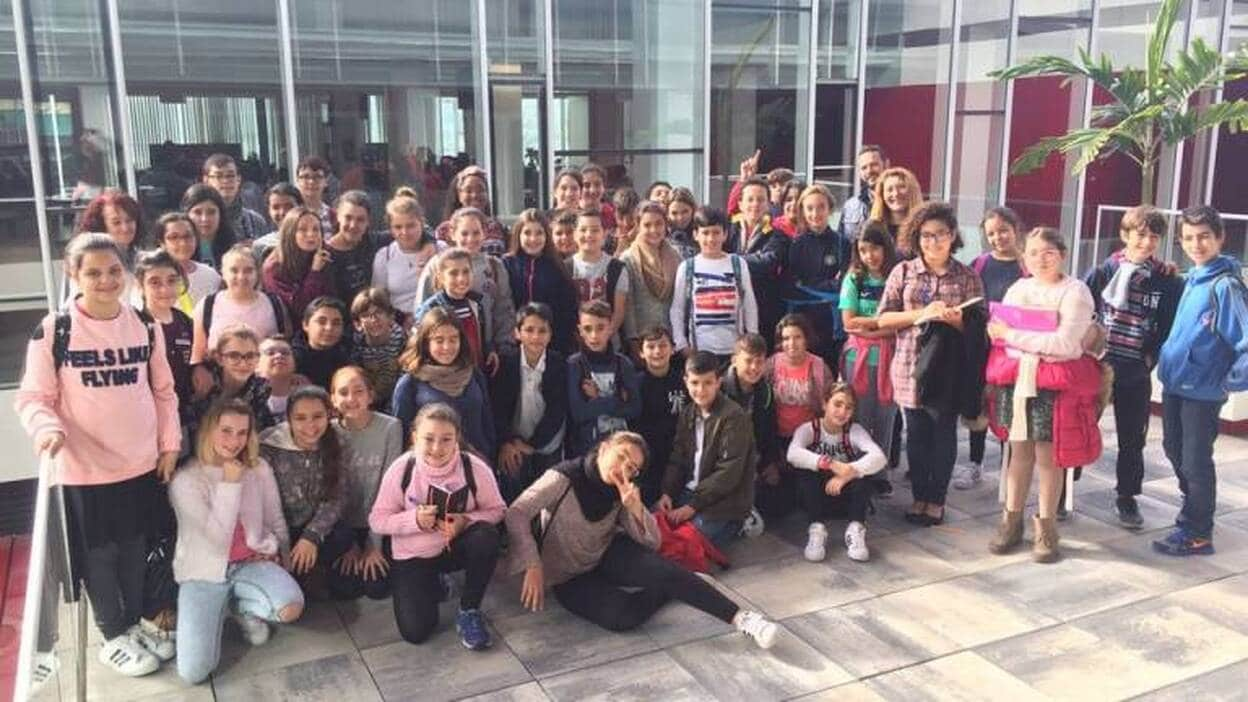 Alumnos del C.E.I.P. Plácido Fleitas visitan CANARIAS7