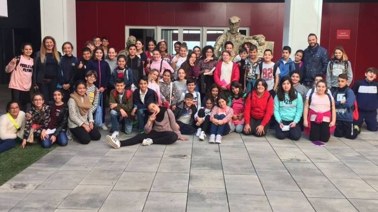Los alumnos del CEIP Plácido Fleitas visitan CANARIAS7