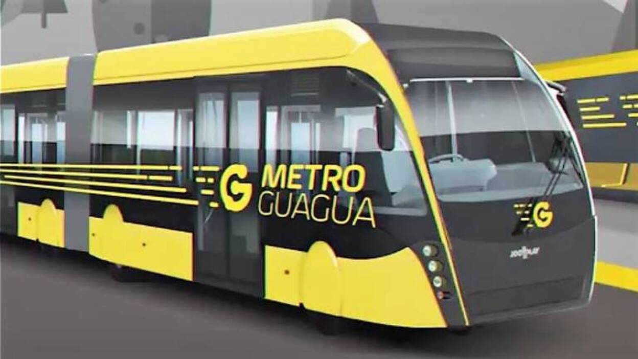 Se espera que la primera línea de la MetroGuagua esté en funcionamiento en 2020