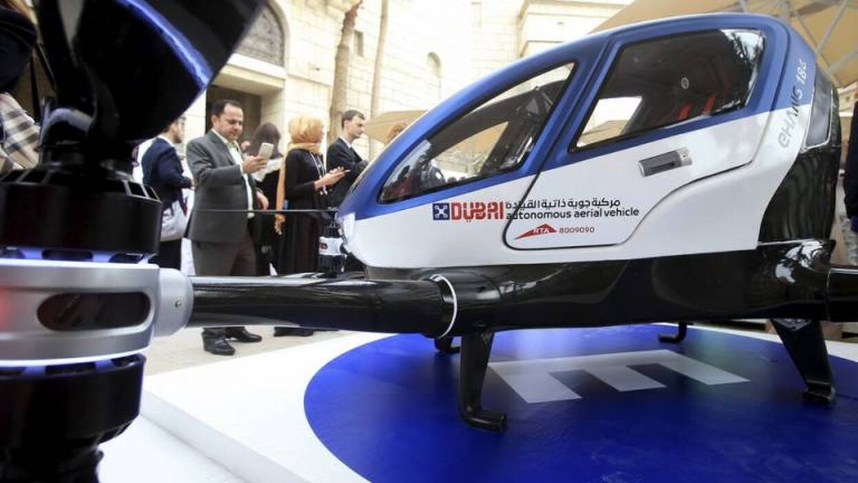 Un fabricante chino de drones venderá taxis autónomos voladores a Dubái
