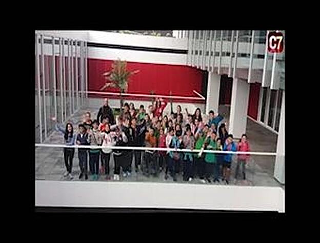 Visita del CEIP Las Tederas a CANARIAS7