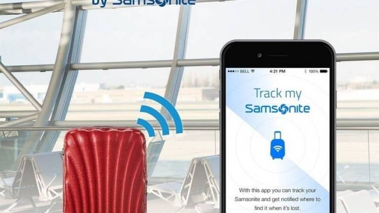 Samsonite y Vodafone crean una solución para localizar equipajes
