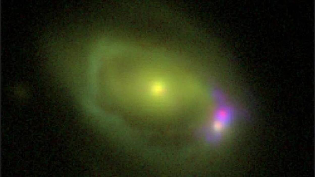 La misión NuSTAR examina una misteriosa fusión galáctica