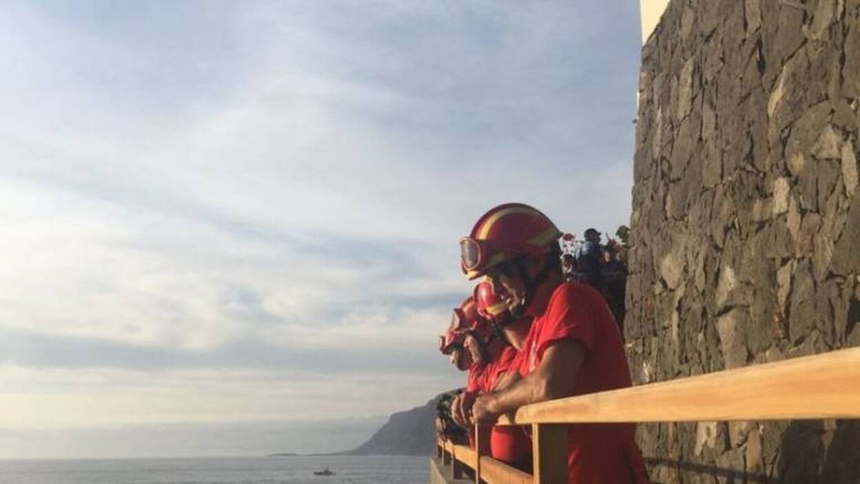Se retiran los medios de la costa de Santiago del Teide