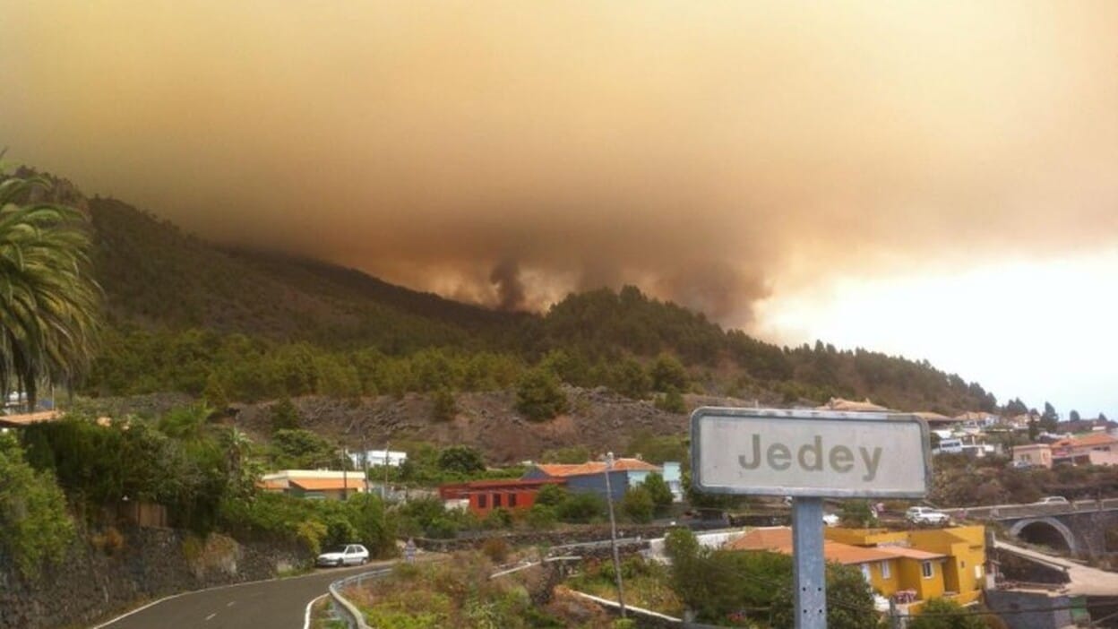 Condenan a tres años y seis meses al autor del incendio forestal de La Palma