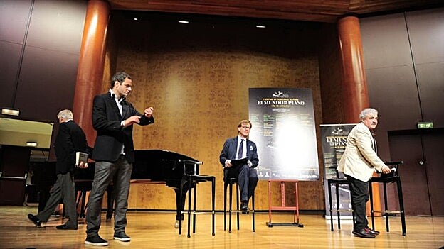 Un momento de la presentación del festival. /  Gerardo Montesdeoca