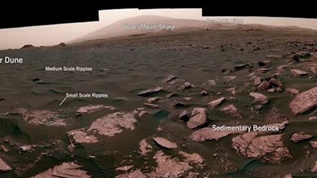 Panorámica de 360º del planeta Marte