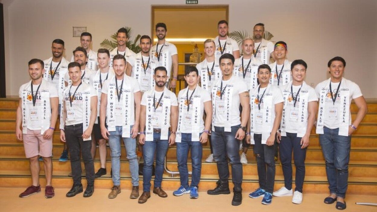 21 países están representados en la gala de elección Mr Gay World en el Sur