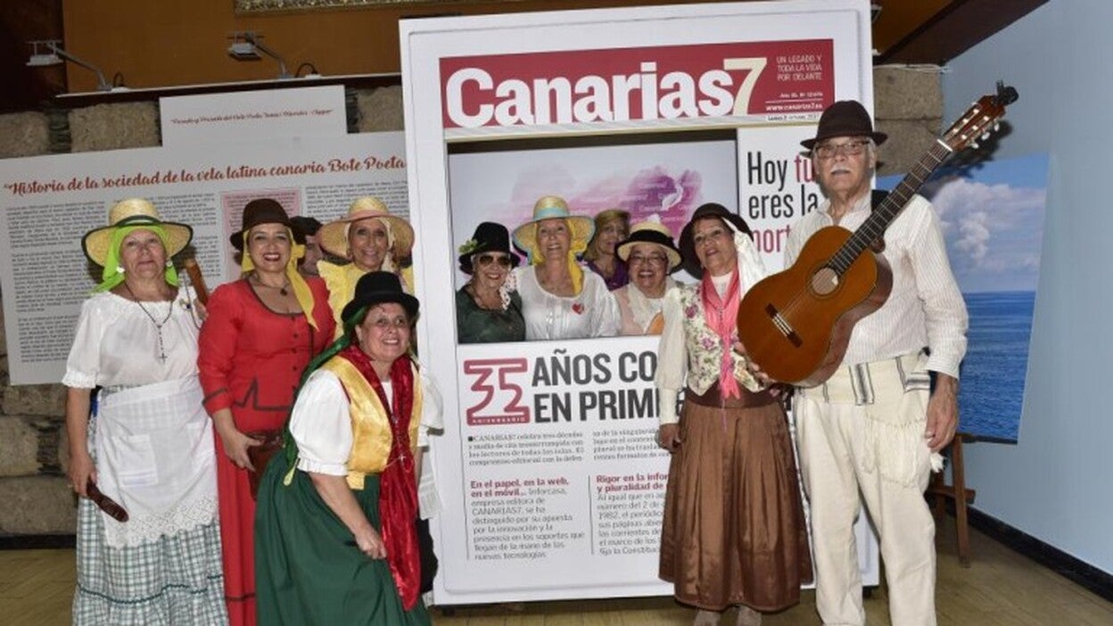 El photocall de CANARIAS7 se va de romería