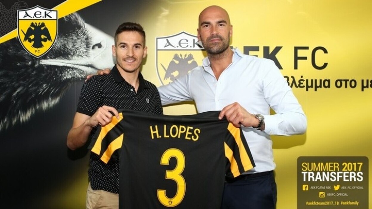 Oficial: Hélder Lopes, al AEK