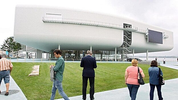 Imagen exterior del nuevo recinto cultural./ EFE