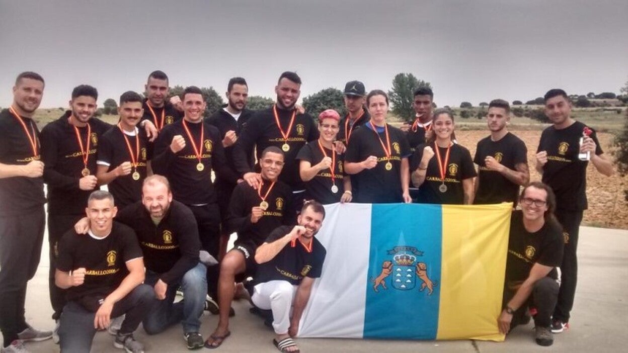 Éxito de la Selección Canaria de Kickboxing