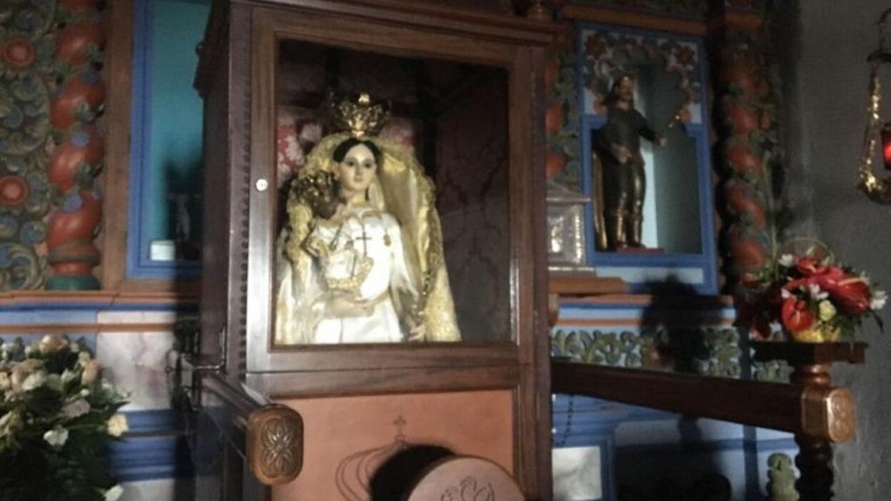 Todo a punto en el santuario para la Bajada