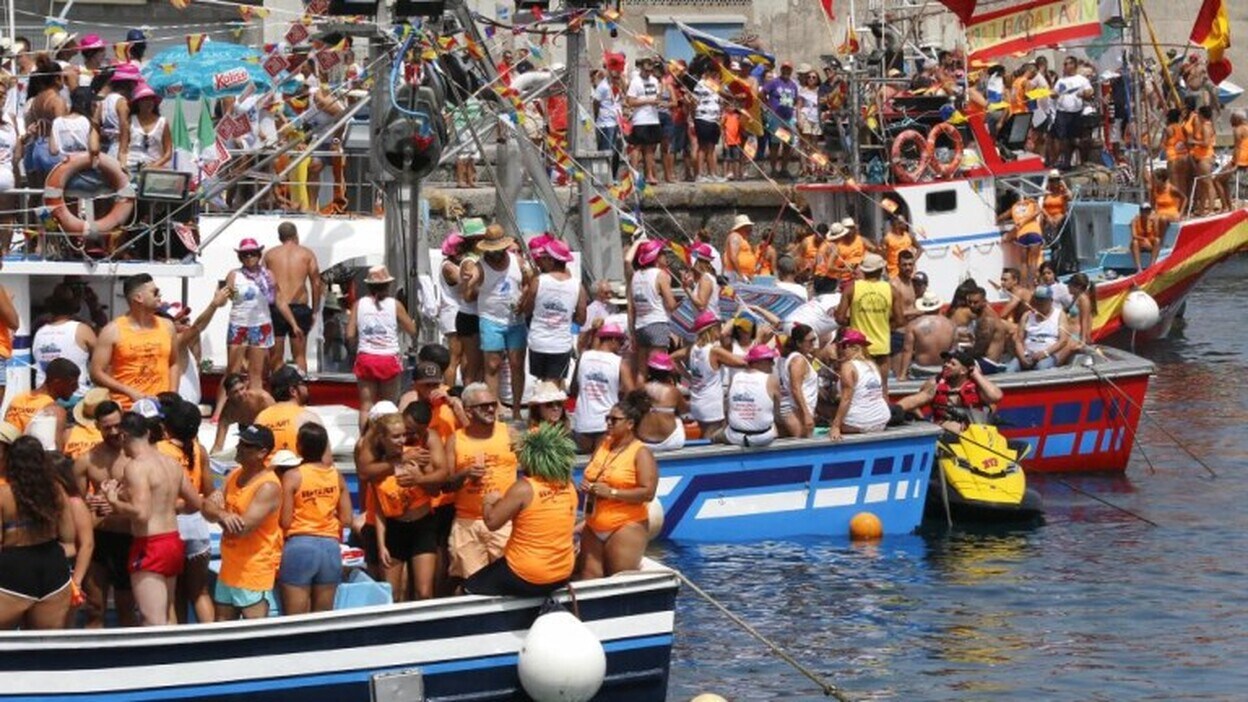 Suspenden la procesión marítima de Arguineguín