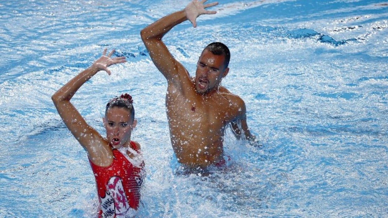 Ferreras y Ribes, quintos en la final del dúo mixto técnico