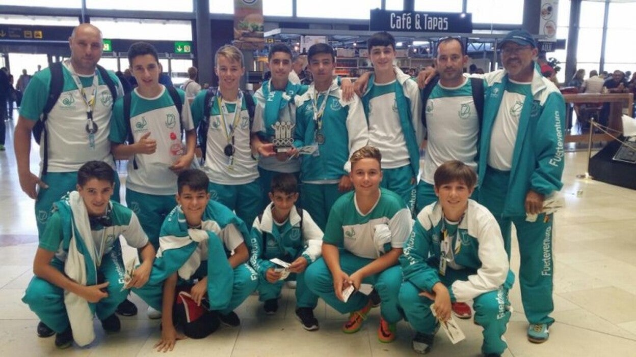 Jóvenes deportistas con mucho recorrido