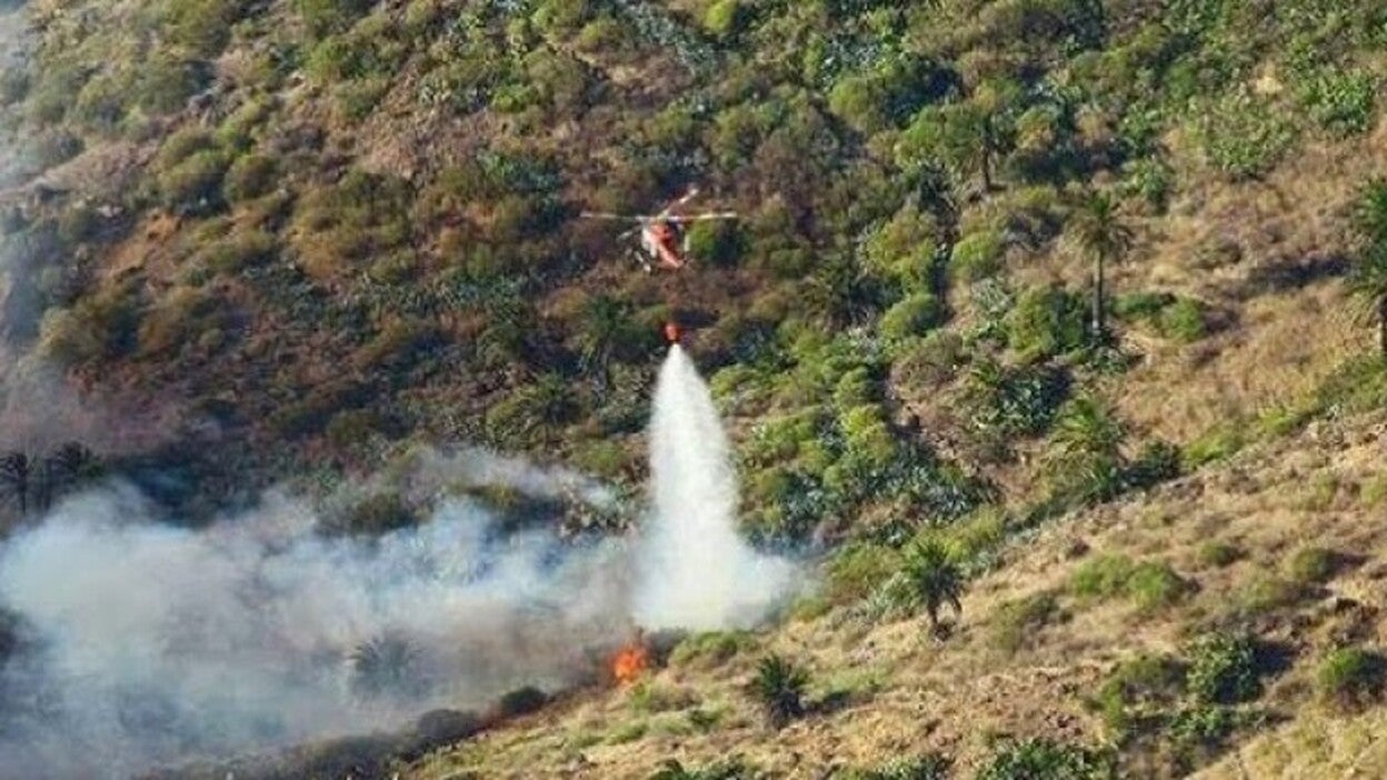 Alerta por riesgo de incendios en Gran Canaria